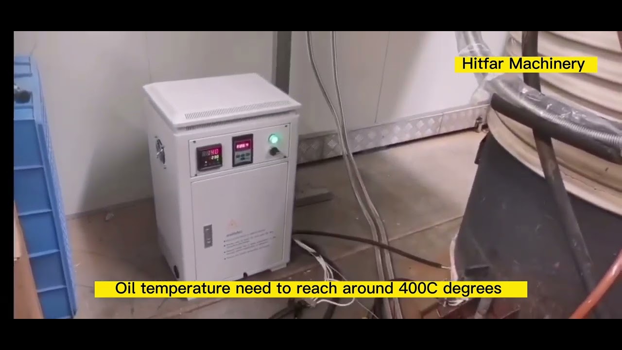 Electromagnetic induction heating for diffusion pump oil