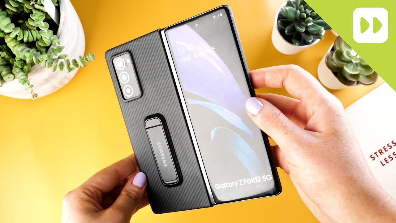 Samsung Galaxy Z Fold 2 Official Aramid Standing Case Review