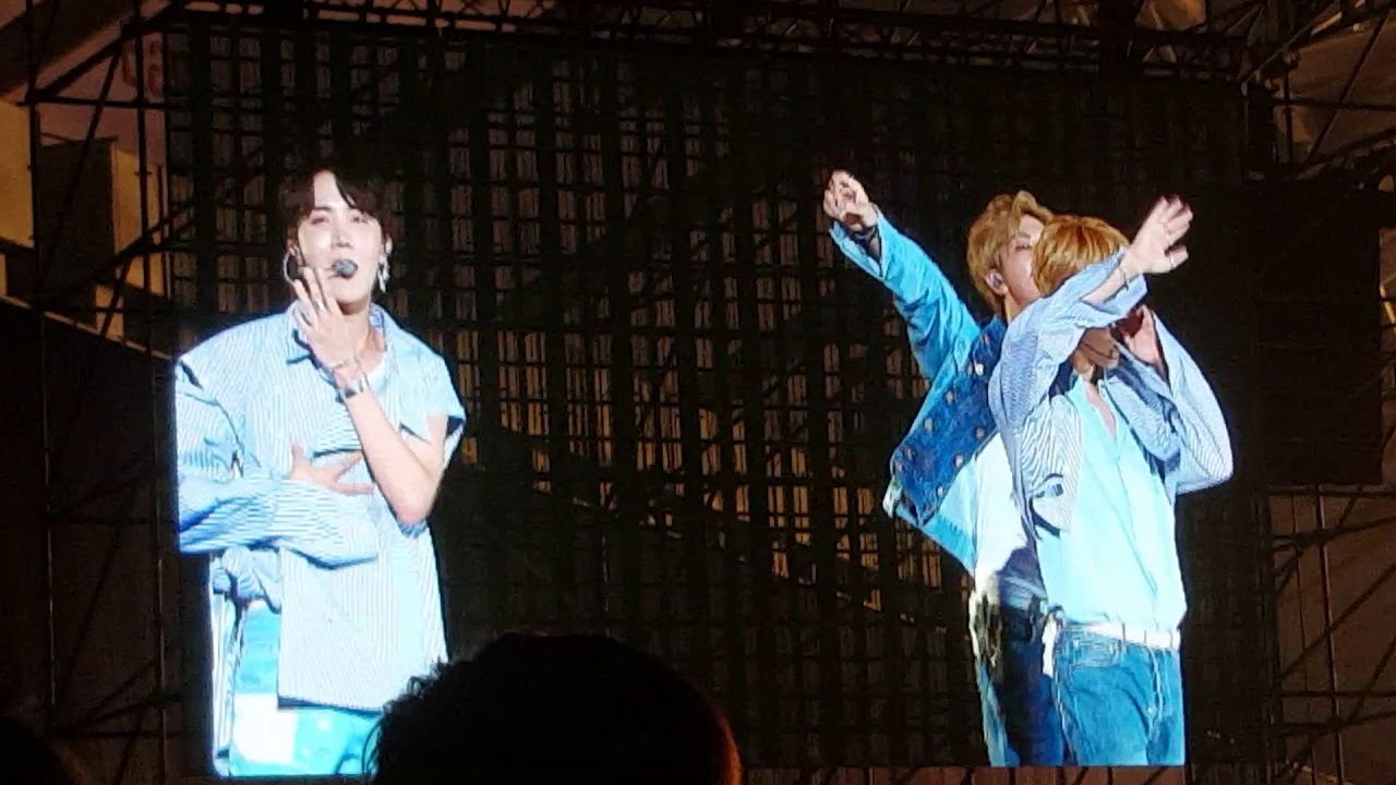 [180707] SBS SUPER CONCERT IN TAIWAN  BTS  Spring  Day