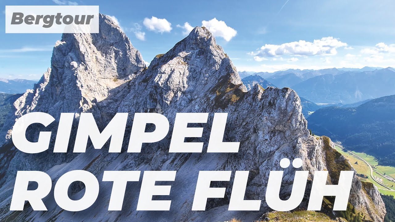 3 Gipfel | Gimpel (UIAA II) - Rote Flüh - Friedberger KS (C) - Schartschrofen | Tannheimer Tal/Tirol