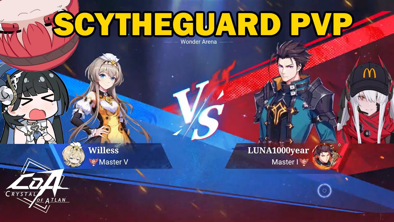 Crystal of Atlan Scytheguard PVP 1v1 (#9) | Master vs Master stream compilation