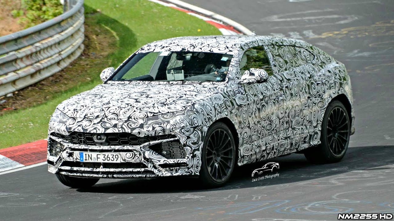 Lamborghini Urus Test Mule Spotted Testing on the N&uuml;rburgring!!