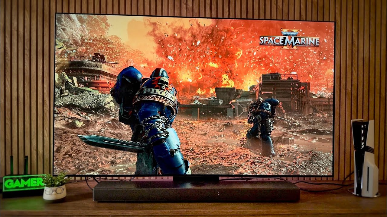 Space Marine 2 Looks INSANE with PSSR 2 | PS5 PRO + LG OLED C5