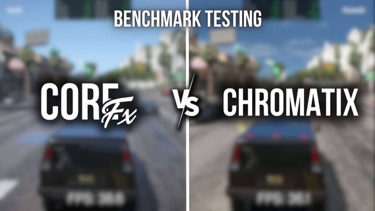 GTA 5 Enhanced - ChromatiX vs CoreFX | FPS & Graphics Benchmark Comparison