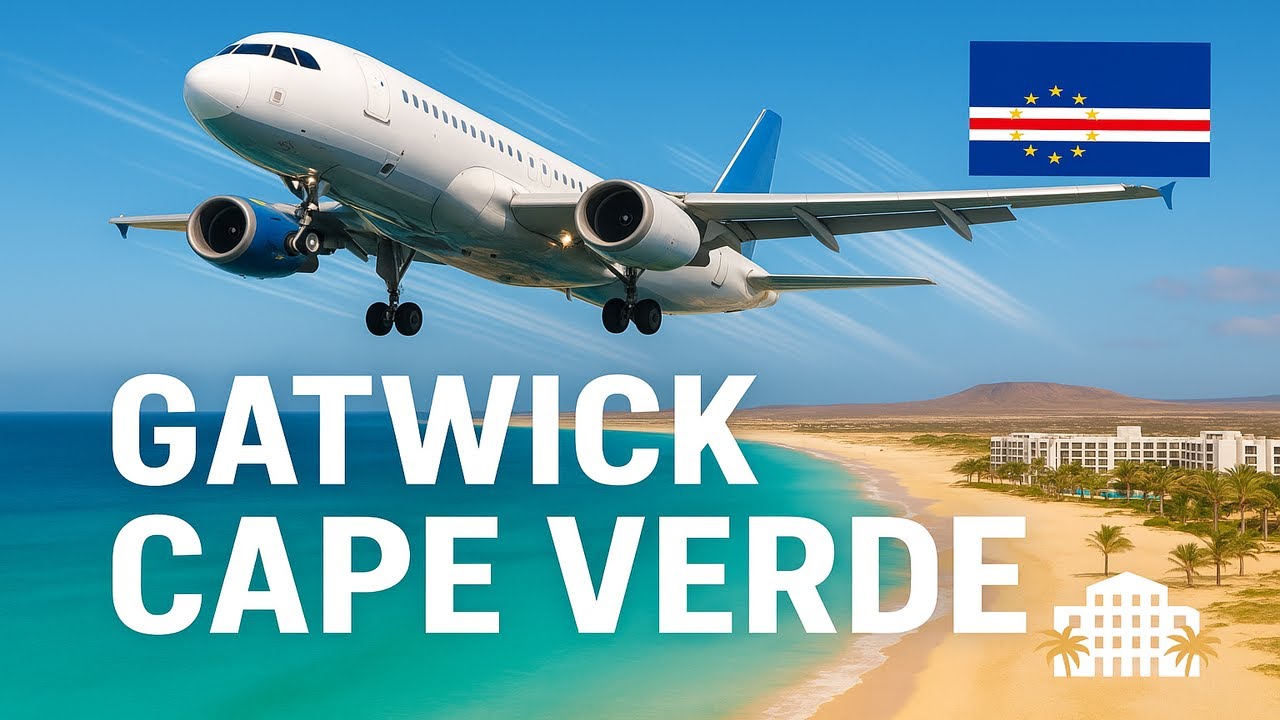 Our Big Adventure Begins! Flying from London Gatwick to Cape Verde, Arriving at Melia Dunas Sal ✈️