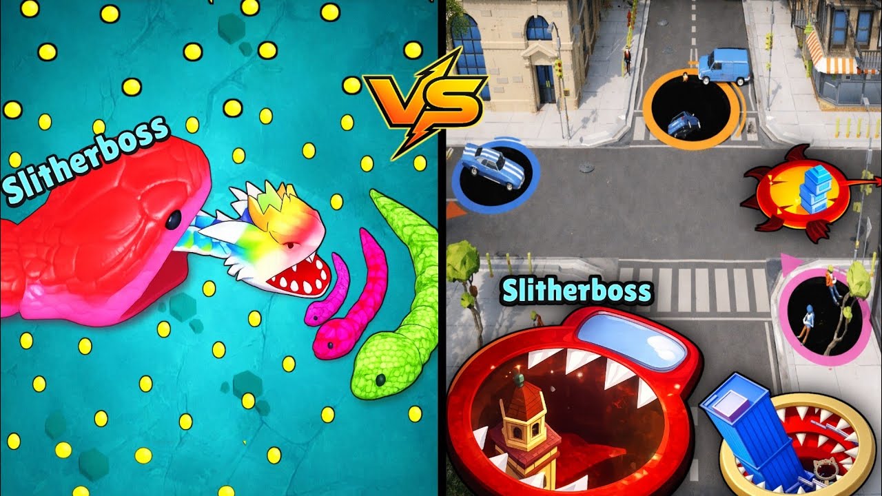 SNAKE CLASH.IO 🆚 HOLE.IO — WHICH IO GAME IS ACTUALLY BETTER AT MAX LEVEL GAMEPLAY?🔥#204