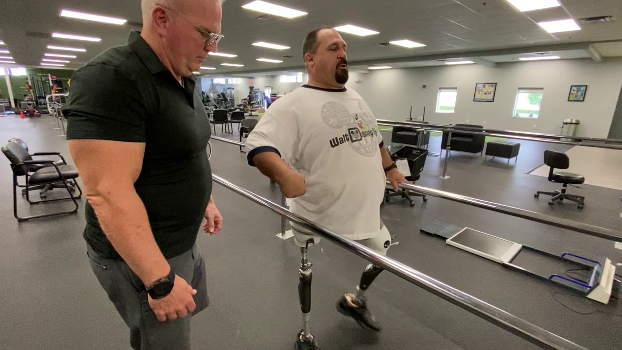 Richie, Bilateral AK Amputee - Walking Again!