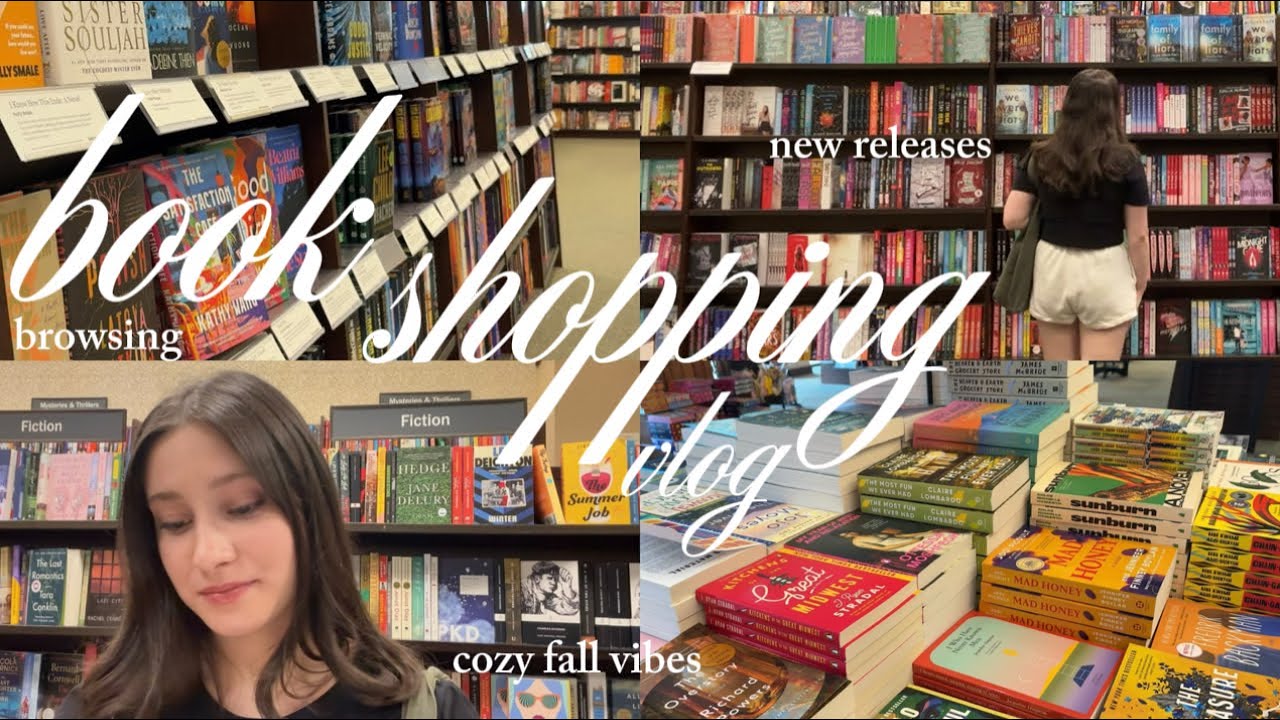 come book shopping with me at Barnes and Noble! (cozy start to fall)