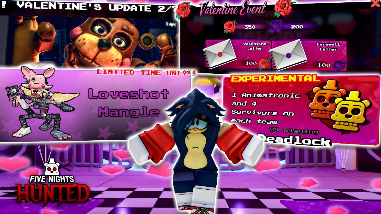 This Is How The NEW Valentine's Day Five Nights Hunted Update Looks Like! (NEW MODE & SACREDS!)