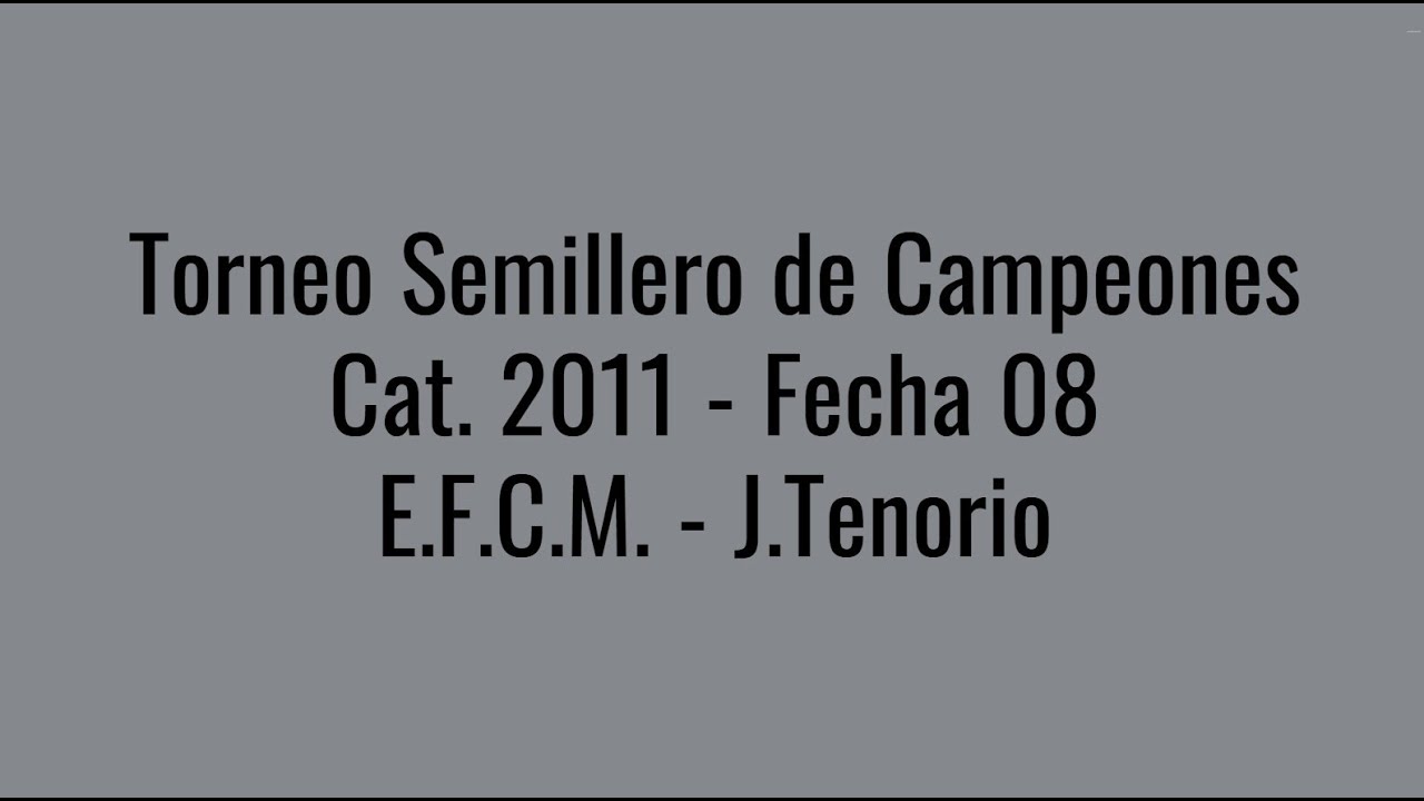 20251213 Semillero de Campeones EFCM   J Tenorio CAT 2011
