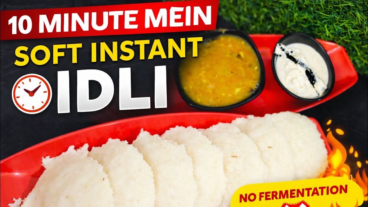 Busy Morning? Try This Instant Idli