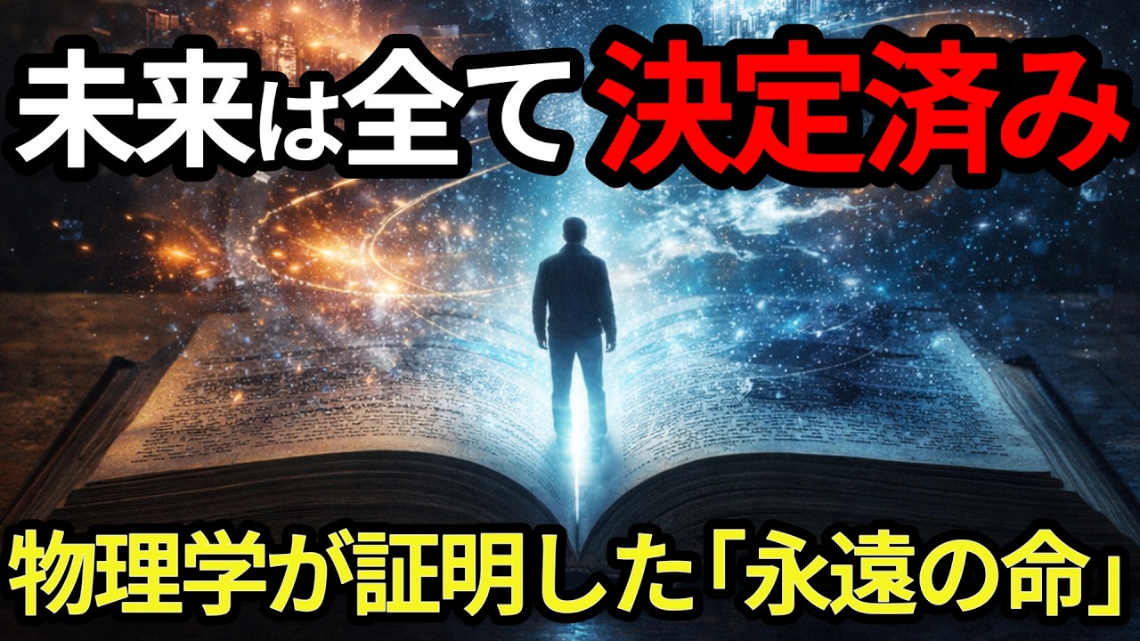 【衝撃】時間は流れていない。アインシュタインが到達した「ブロック宇宙論」の正体