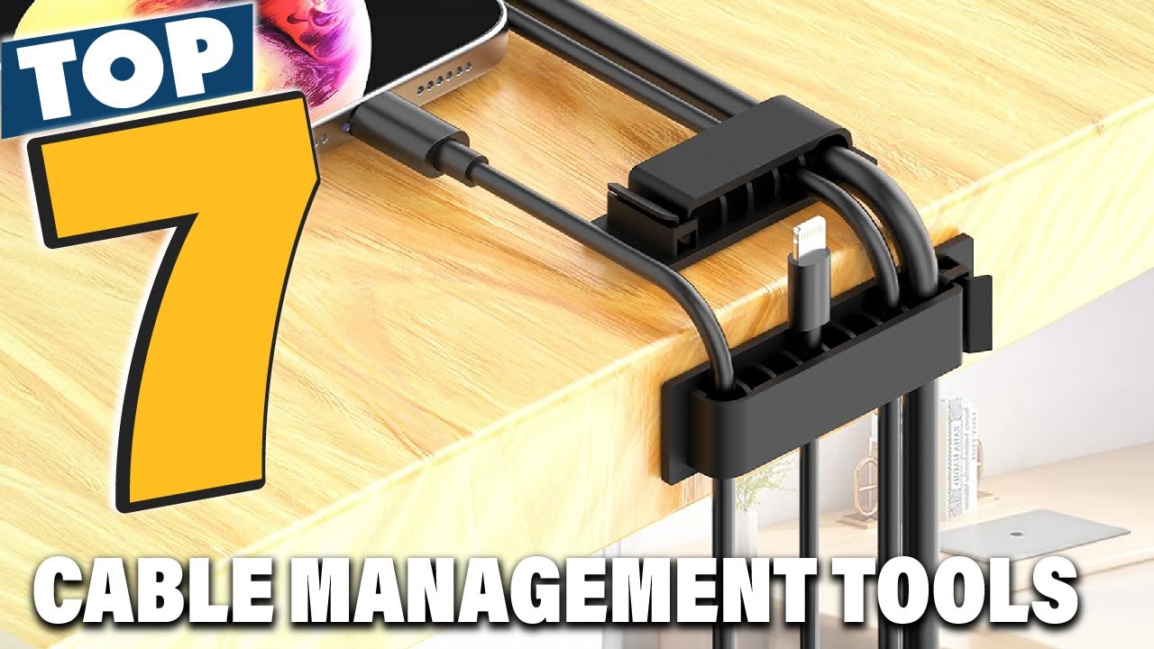 7 Must-Have Cable Management Tools for Clean Desk Setup