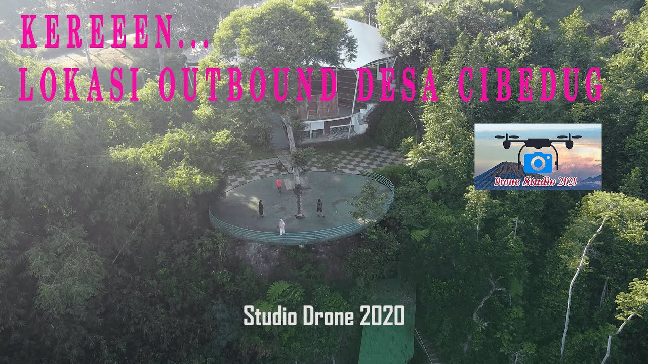 Lokasi Outbound Desa Cibedug Bogor | Drone Footage Outbound Village