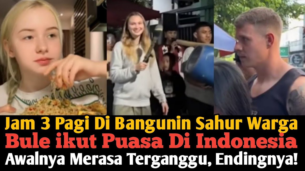 Awalnya Terganggu! Bule Malah Ketagihan Ikut Puasa Di Indonesia