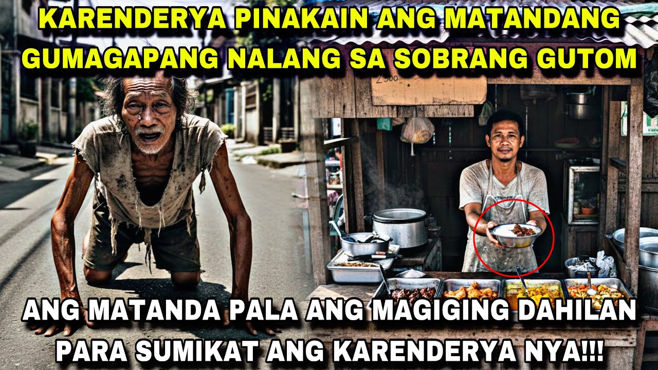 GUMAPANG SA SOBRANG GUTOM ANG MATANDA!!! GRABE ANG KWENTONG ITO NAKAKAIYAK!!! 