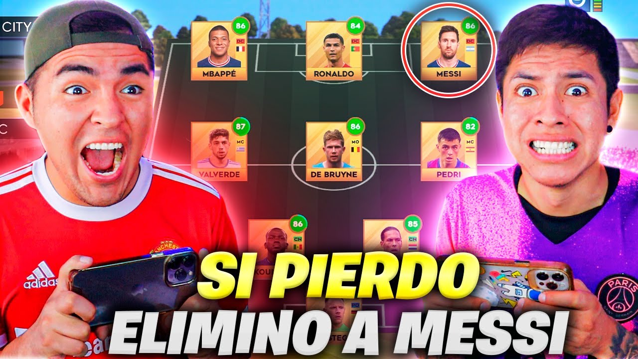 ELIMINO A MESSI, SI PIERDO en DREAM LEAGUE SOCCER 😱 *EDSON FDB vs RAMIRIN*