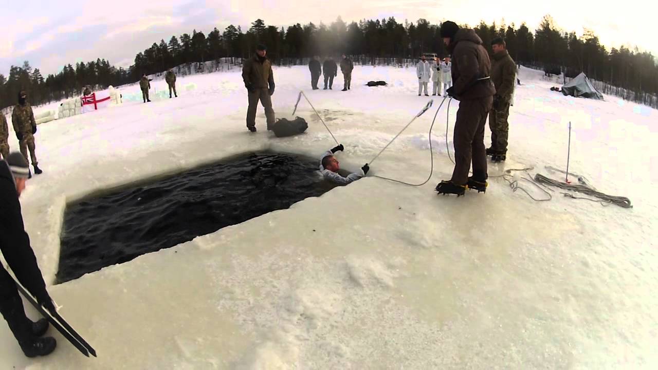 Ice breaking drill - Norway