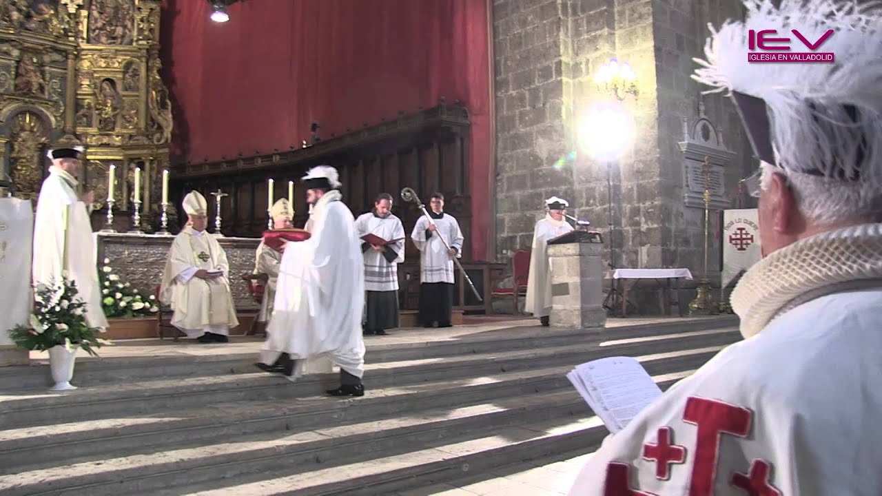 Ceremonia Cruzamiento Caballeros del Santo Sepulcro de Jerusalén_Valladolid