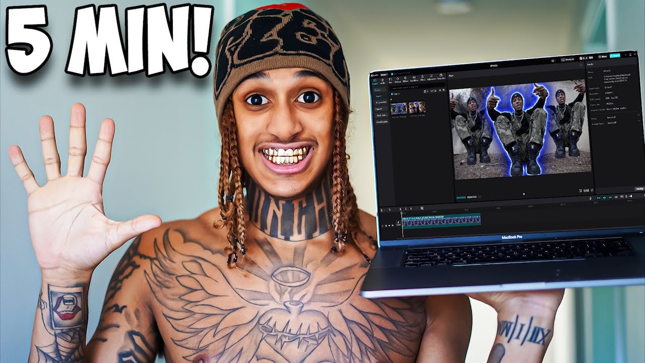 How to edit a music video using CapCut in 5 minutes ​⁠