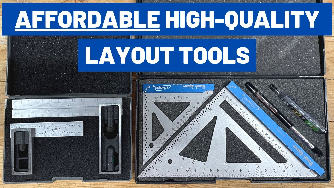 iGaging Woodworking Layout Tools - An Affordable Alternative to Woodpeckers?