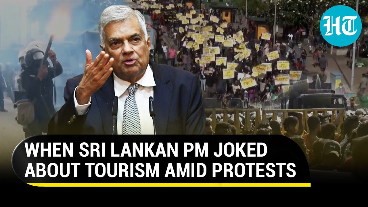 'Exciting time for tourists, can protest': Sri Lankan PM jokes about economy; Netizens fume
