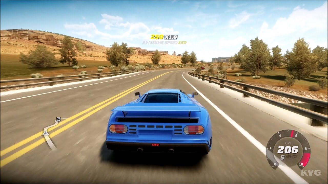 Forza Horizon - Bugatti EB110 SS 1992 - Open World Free Roam Gameplay (HD) [1080p60FPS]