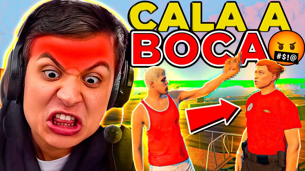 ARRUMEI CONFUSÃO com o CHEFE dos BOMBEIROS! GTA RP (Paulinho o LOKO)