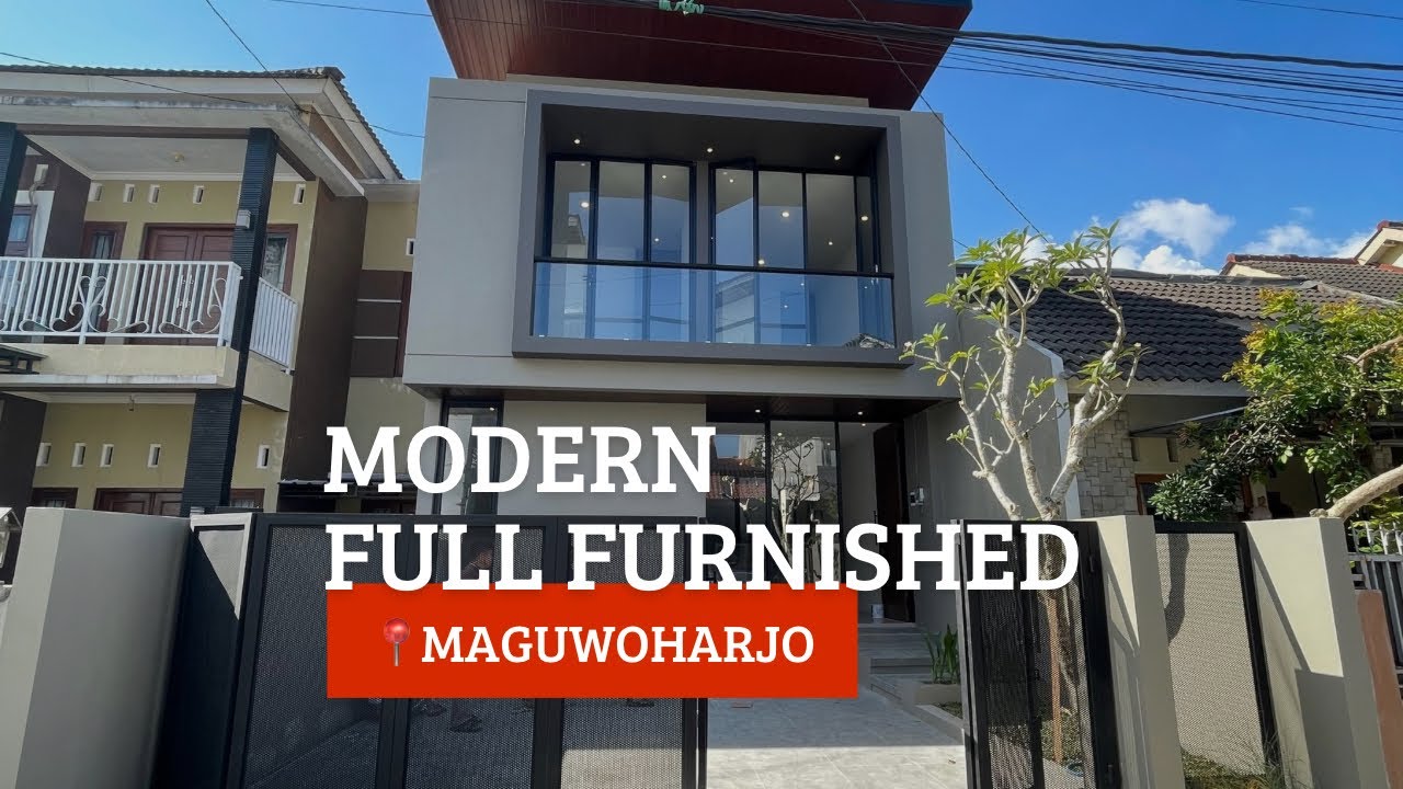 Rumah Baru Modern Full Furnished di Maguwoharjo #viral #fyp #rumahdijual #rumahdijualjogja