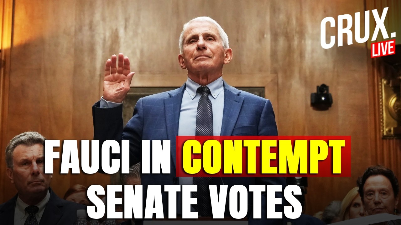 LIVE: Senate Panel Votes On Fauci Contempt Resolution After Tense Covid Hearing | Rand Paul
