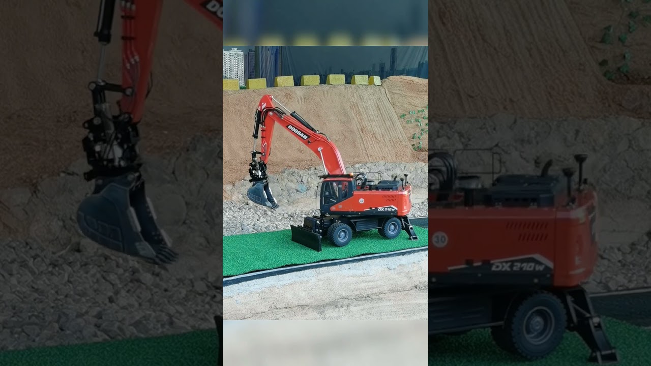 Doosan dx210w rc 1:14 #rc