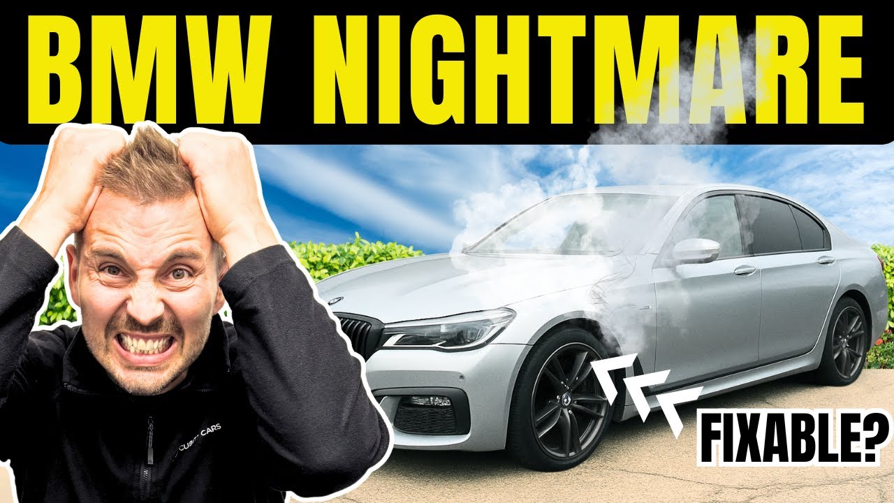 Мой дешевый BMW 7 серии с большим пробегом преподнес мне еще один неприятный сюрприз.