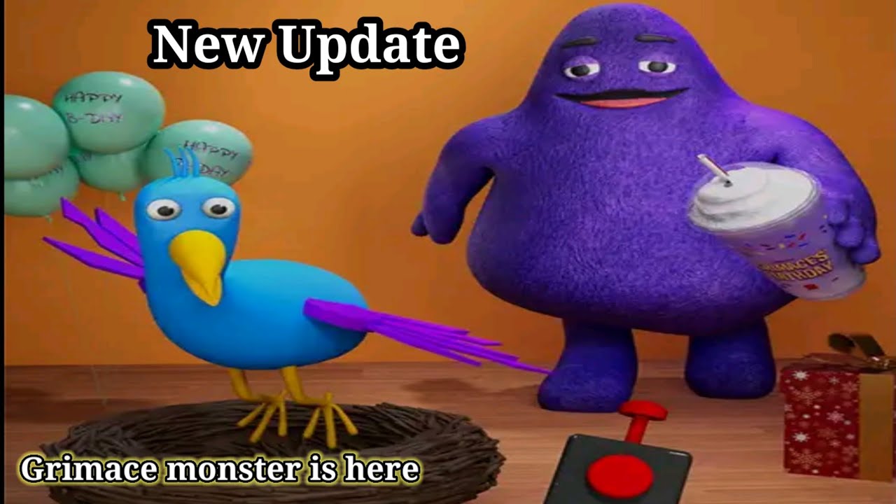 Bird monster life challenge 5 new update grimace monster here