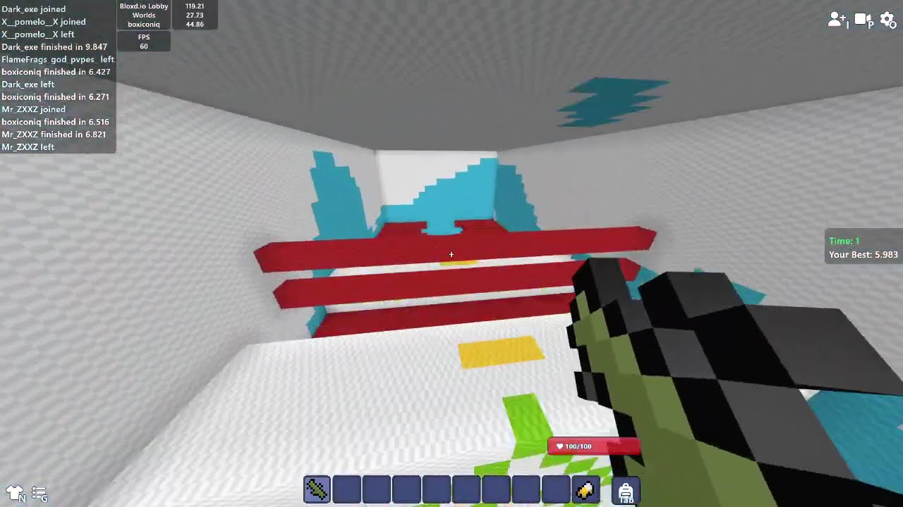 bloxd io rocket obby 5.871 (former world record)
