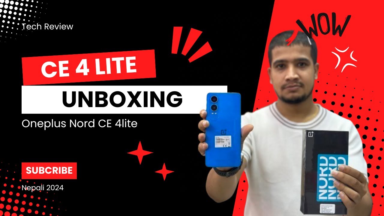 Unboxing Oneplus Nord CE 4 Lite | Nepal 2024