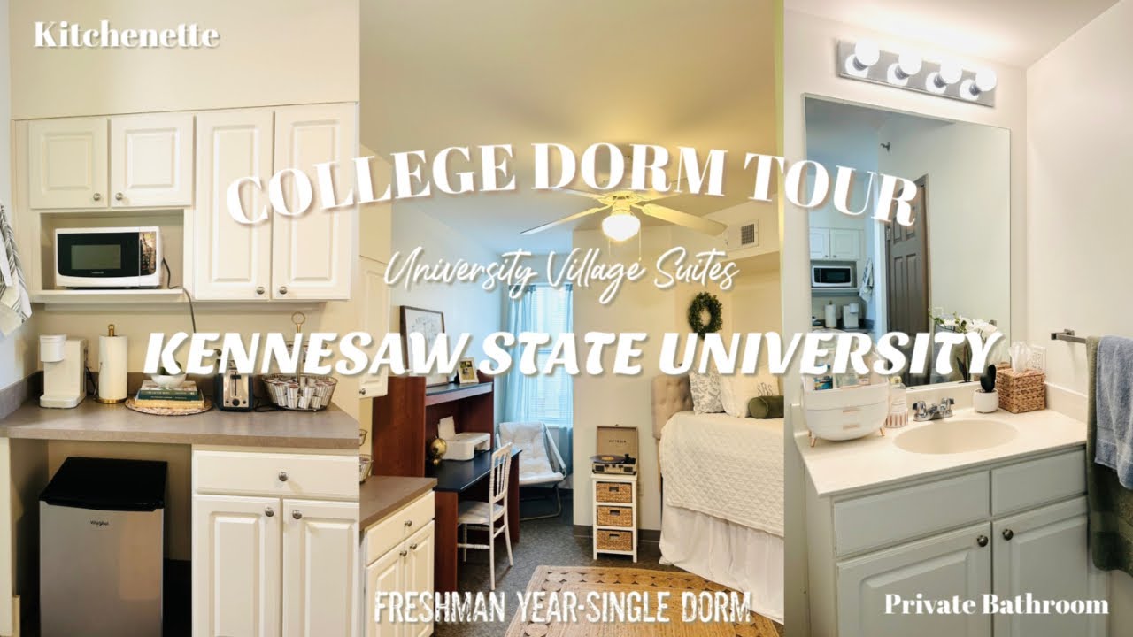 COLLEGE DORM TOUR | KENNESAW STATE UNIVERSITY *FRESHMAN YEAR*