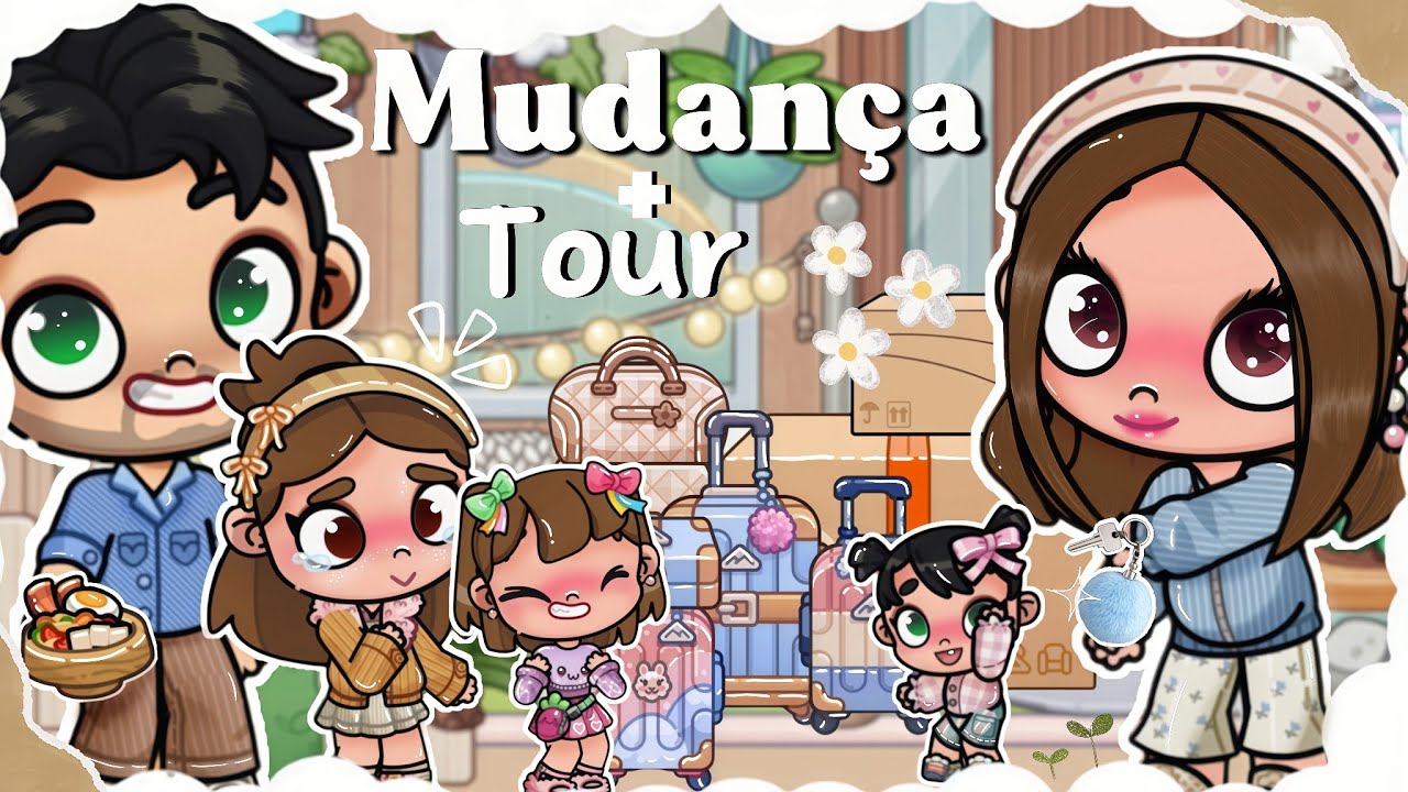 •ROTINA MUDANÇA + TOUR NA CASA NOVA🏡🍄| AVATAR WORLD ROTINAS E HISTÓRIAS 