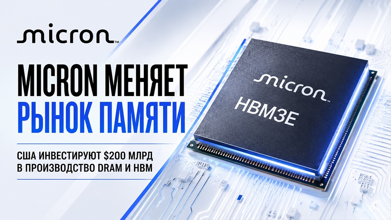 MICRON: AI БУМ МЕНЯЕТ РЫНОК ПАМЯТИ ⚡ HBM и DDR4 становятся дефицитом | Новости технологий