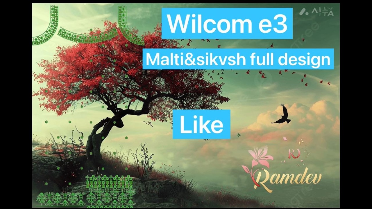 Wilcom E3 Malti Sikvsh Full design