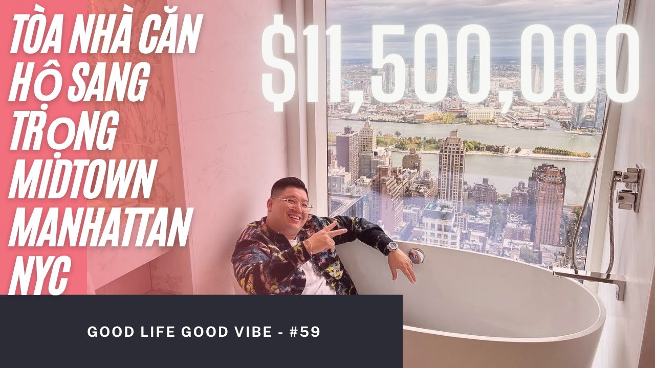 Tòa nhà căn hộ sang trọng Midtown Manhattan NYC- The Centrale Condo Building-