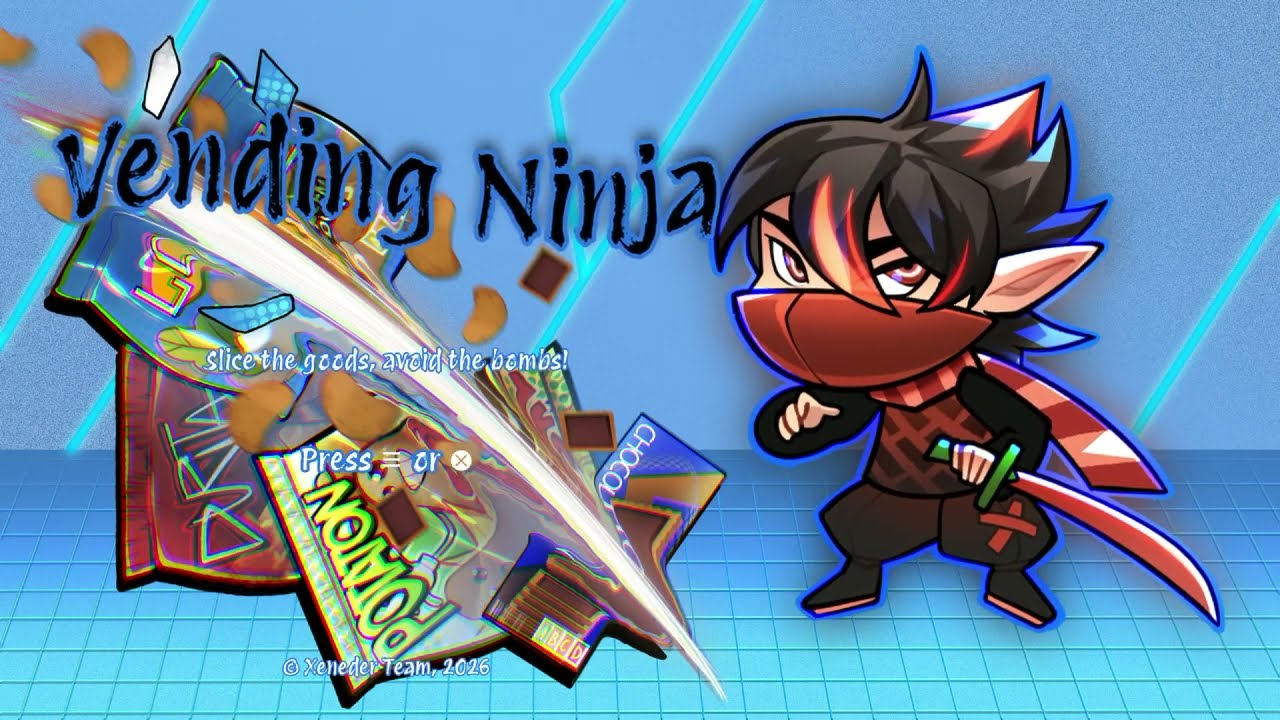 『Vending Ninja』Platinum 100% Trophy Guide PS4 & PS5 (JP-AS-EU-NA) ¥440 プラチナトロフィー攻略 2026/02/18