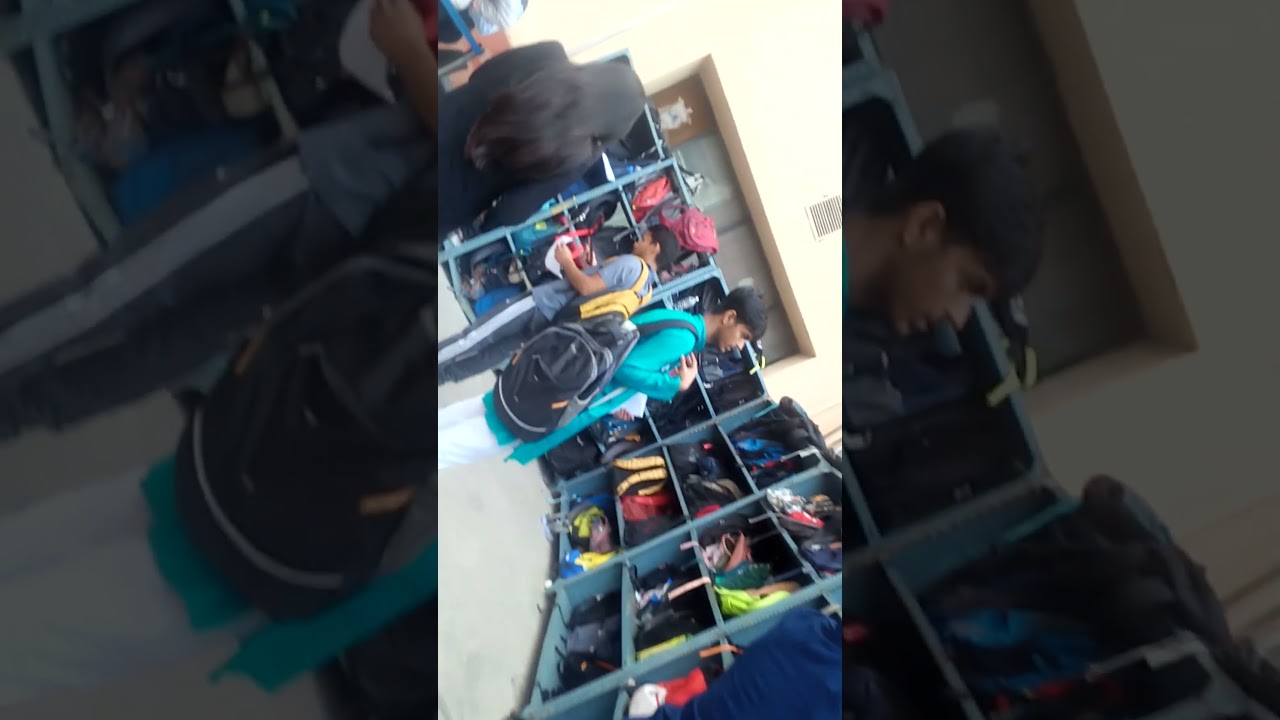 CUET Exam centre# bag rakhne ki jagah!!