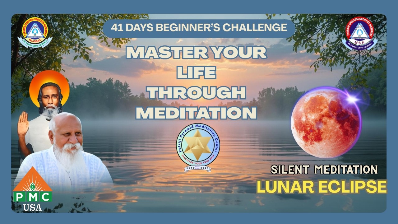 Day 39 | 41 days Beginners Meditation | Silent Meditation| Lunar Eclipse Special