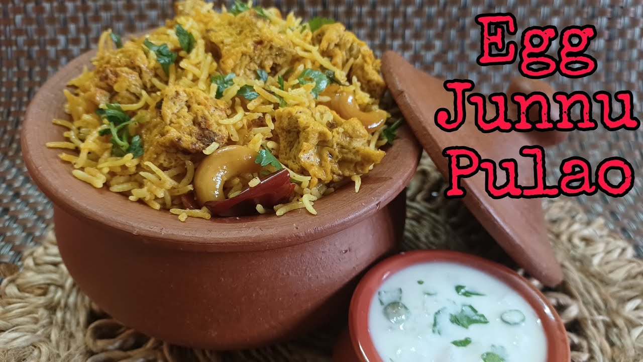 Egg Junnu Pulao | Egg Pulav | Pulao Recipe by Havisa Food