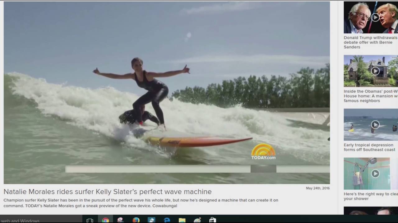 Kelly Slater's Wavepool, Julian Wilson, and Malia Manuel Surfing News