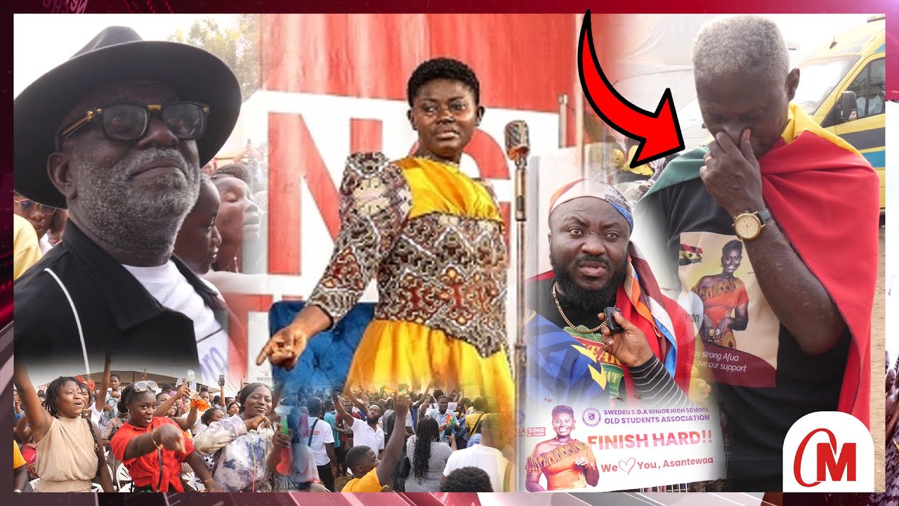 Emoti0n@l😭; Afua Asantewaa's Father Share Te@rs When She Br0ke The 105Hrs Record Sing-a-thon