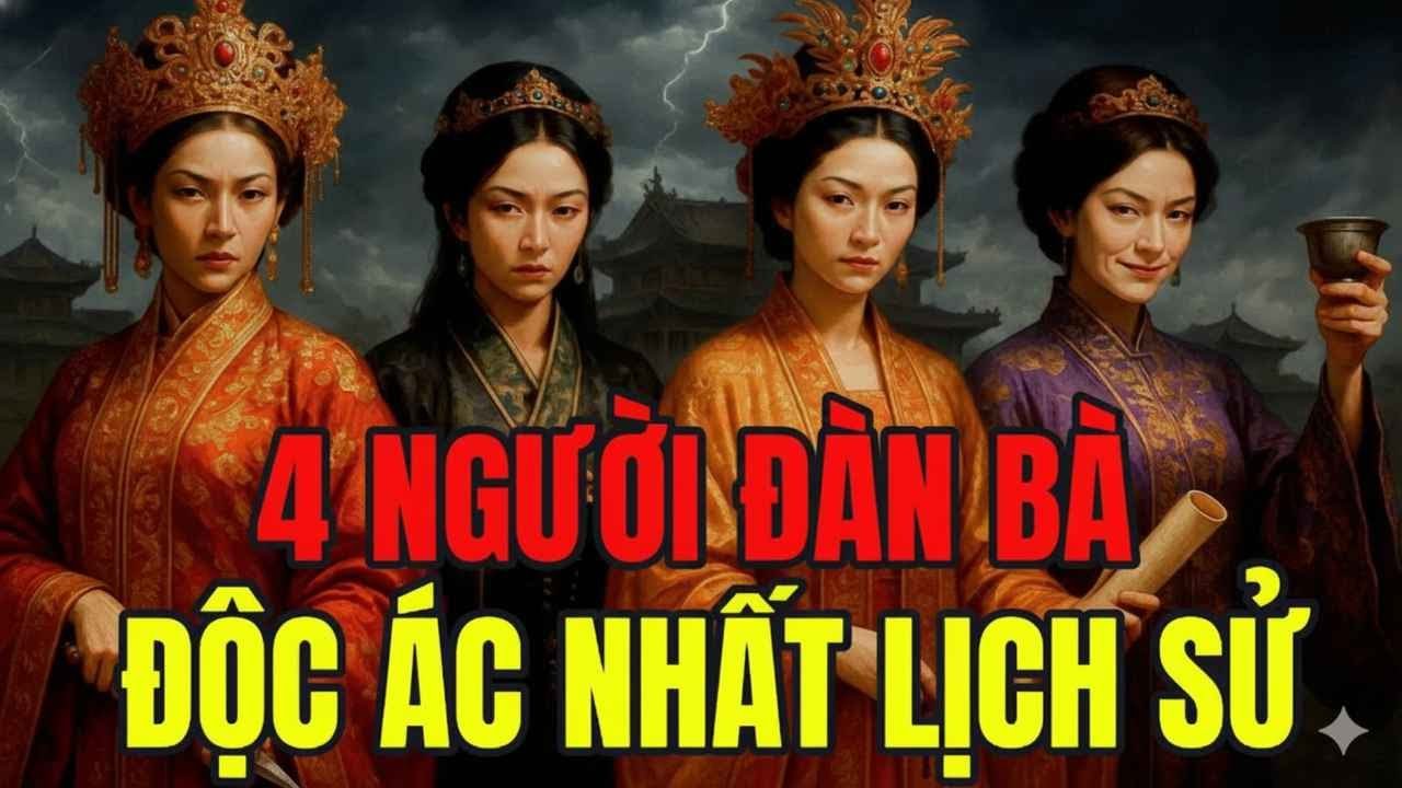 Ghê Tớm 4 Người Phụ Nữ Độc Ác Nhất Lịch Sử Việt Nam - Kẻ Đầu Tiên Gây Chấn Động Sử Việt