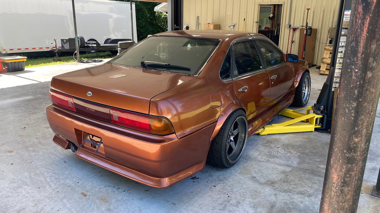 Turbo K24 Nissan Cefiro build. Getting it all working.