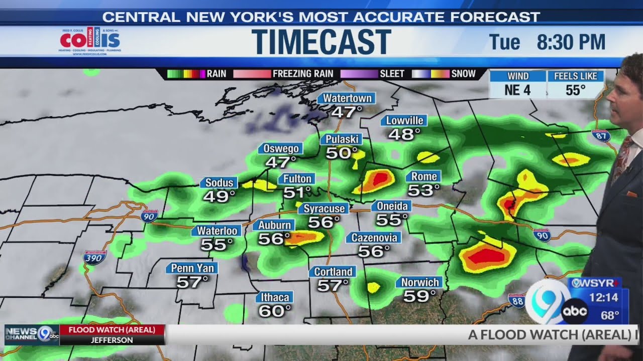 Storm Team Forecast: Noon Tuesday 3-10-26