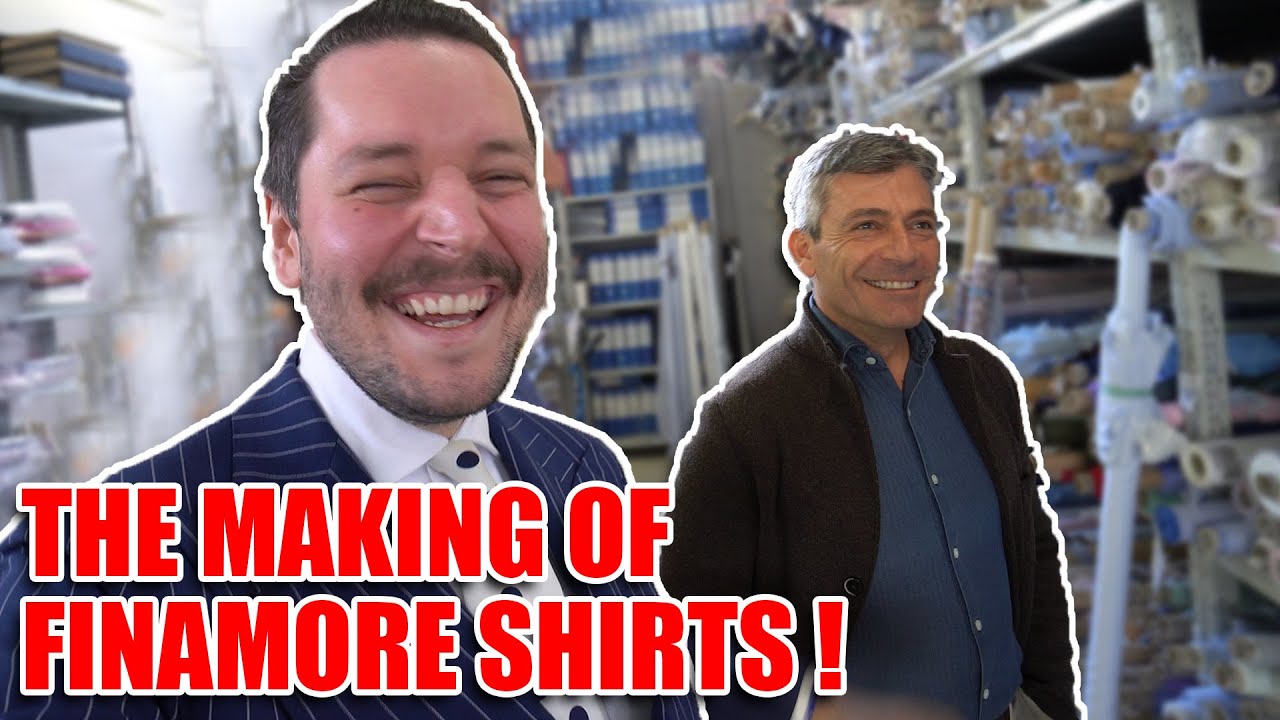 The best Shirt in the World for 750€ 😲 from Finamore 🇮🇹